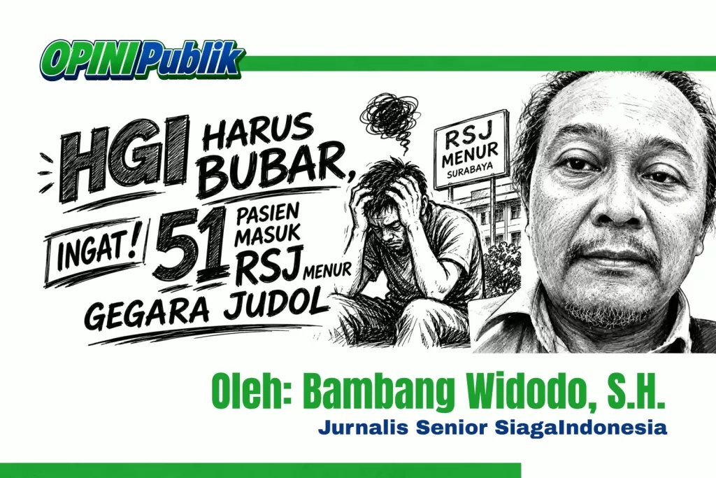 HGI Harus Bubar, Ingat! 51 Pasien Masuk RSJ Menur Gegara Judol