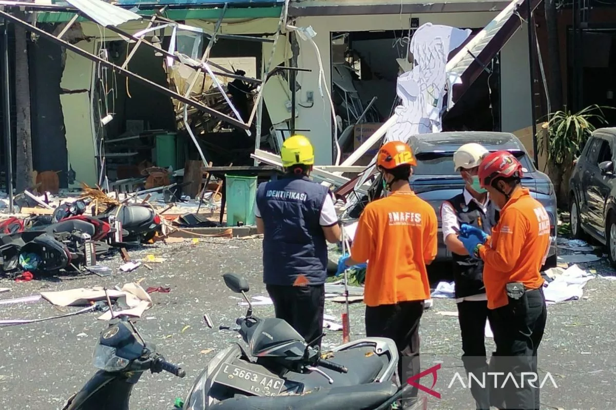 Ledakan Dahsyat Guncang Ruko San Antonio Pakuwon City Surabaya, 5 Orang Terluka Puluhan Bangunan Rusak