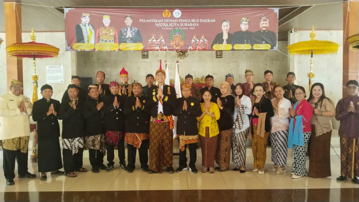 Eko Suwondo Pimpin DPD MATRA Kota Surabaya Periode 2026–2031, Fokus Pelestarian Budaya